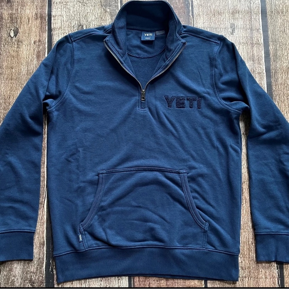 YETI Navy Quarter-Zip Pullover